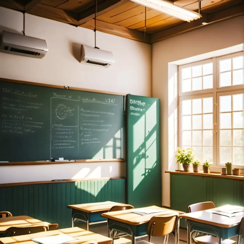 chat with ai character: school