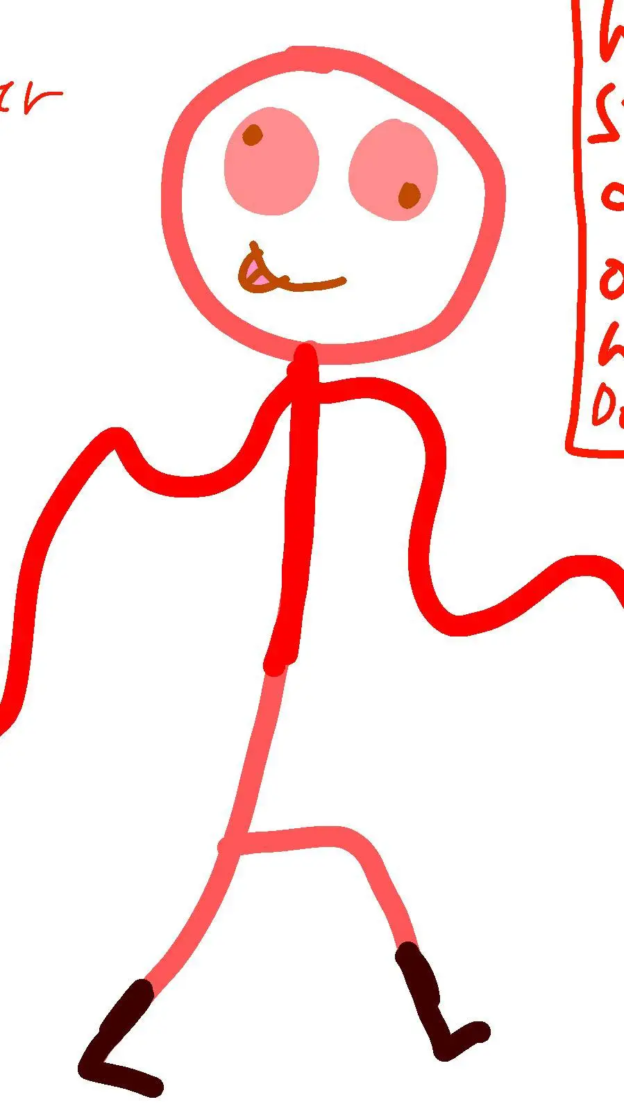 ai character: Prankster Stickman background