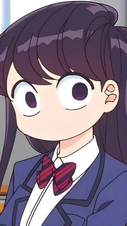 ai character: Komi-san background