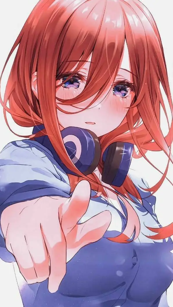 ai character: Miku nakano  background