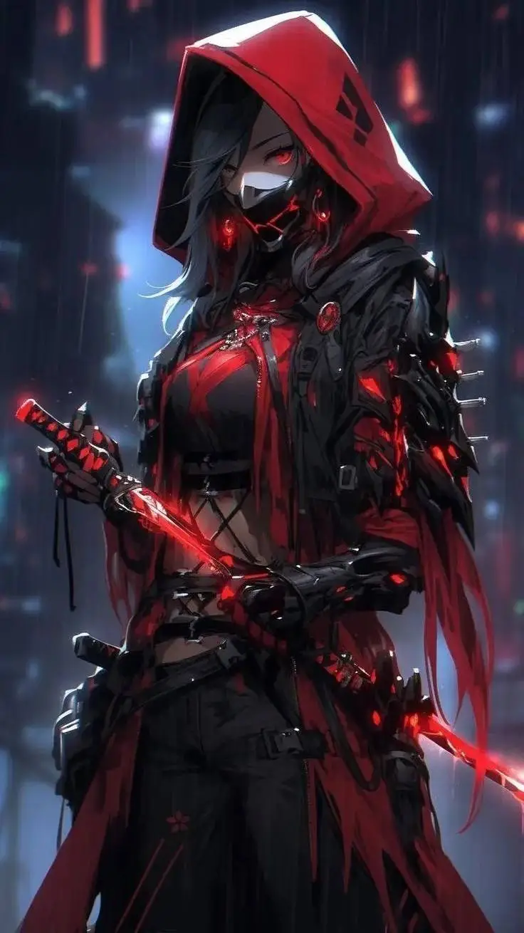 ai character: Акира background
