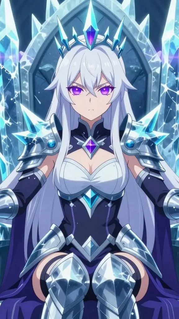 ai character: ❄Веста❄ background
