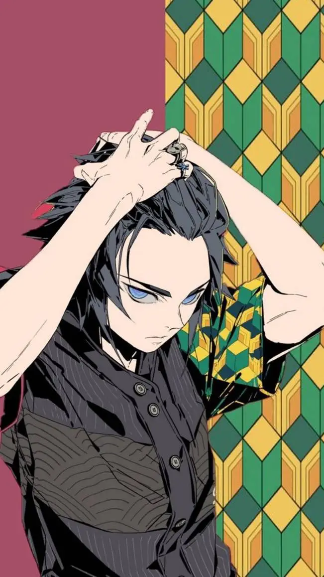 ai character: kny modern  background