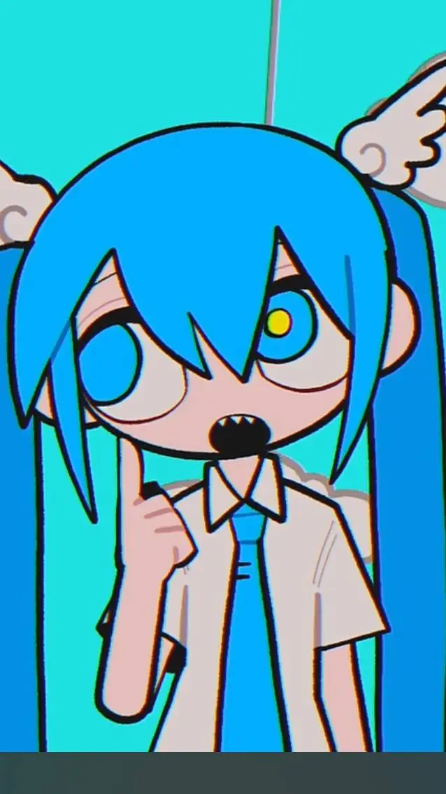 ai character: miku background