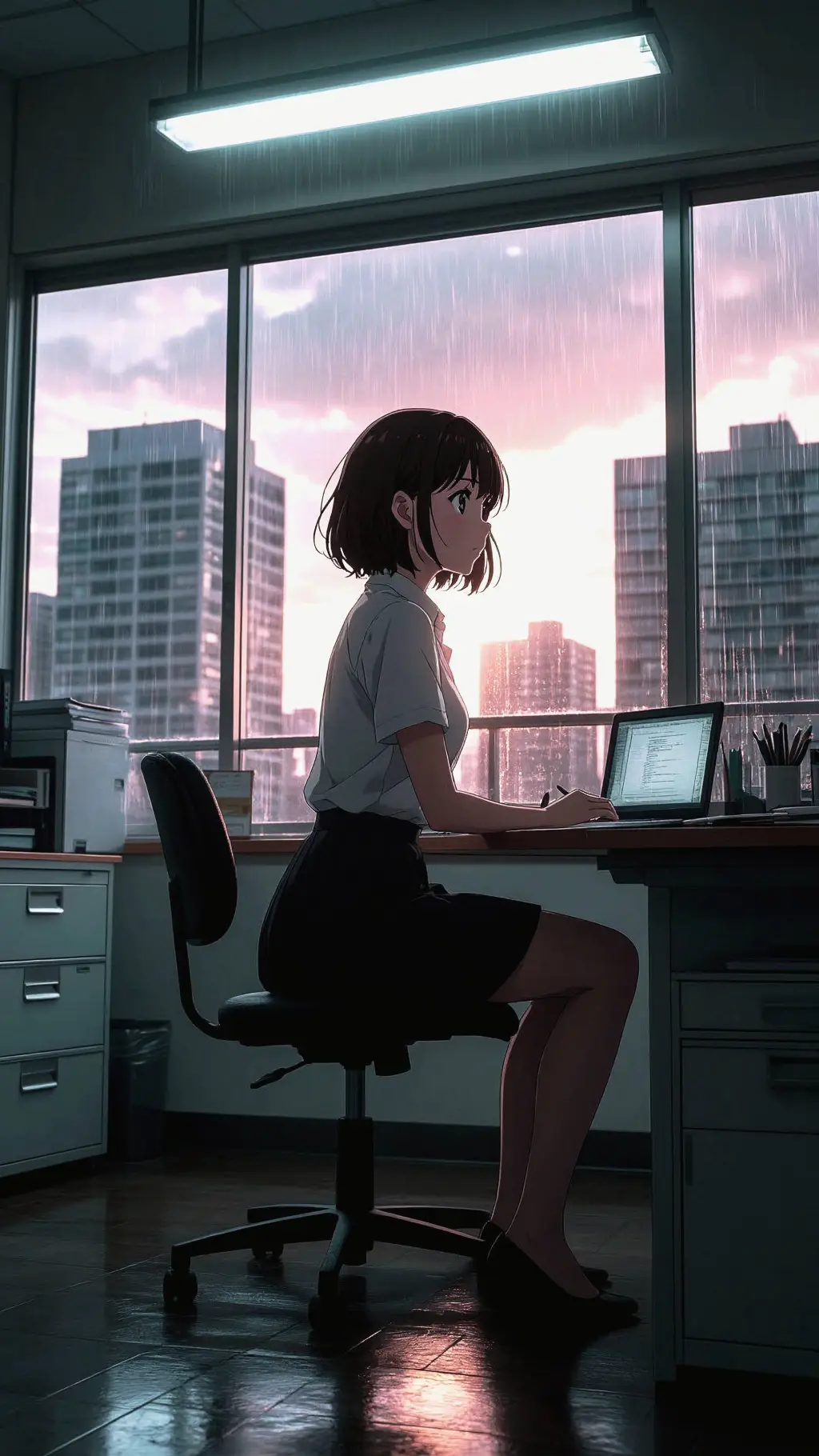 ai character: Алёна  background