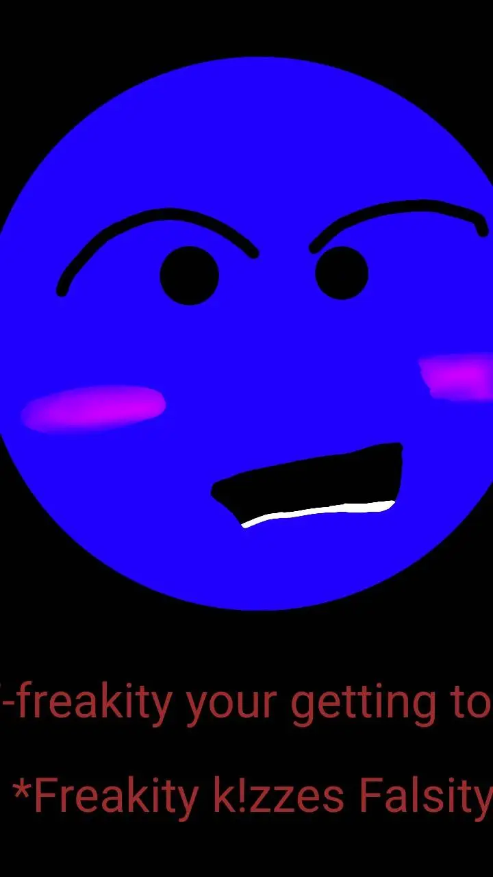 ai character: Falsity X Freakity background