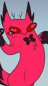 ai character: cursed cat alastor background