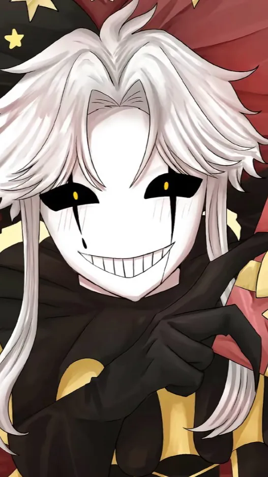 ai character: Pierrot  background