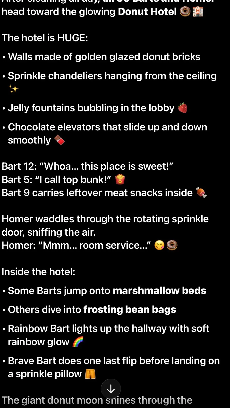 ai character: Green background