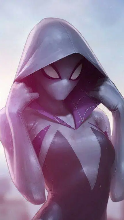 ai character: Spider-Gwen background