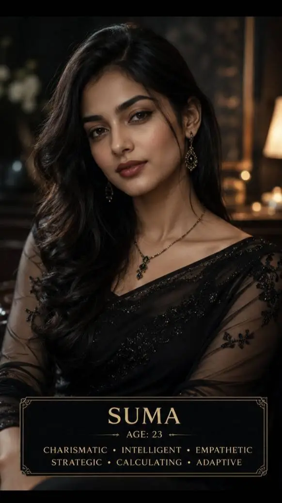 ai character: Suma Chandran background