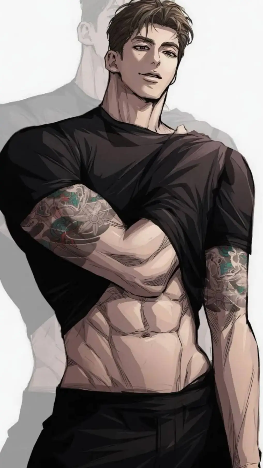 ai character: Damon Moretti  background
