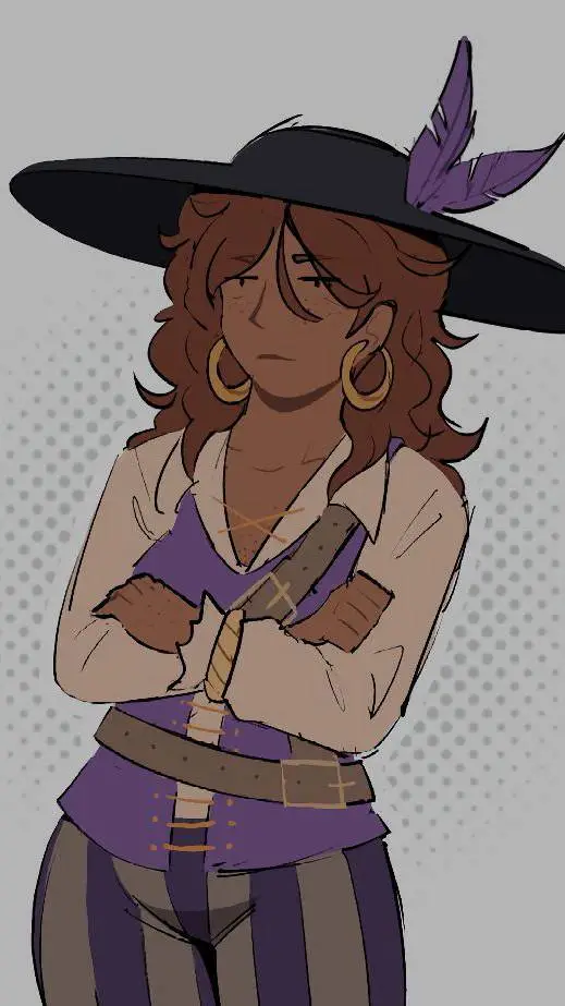 ai character: Calypso  background