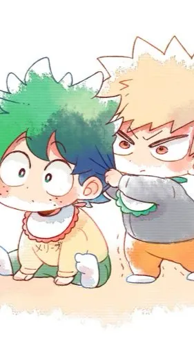 ai character: Baby bakudeku  background