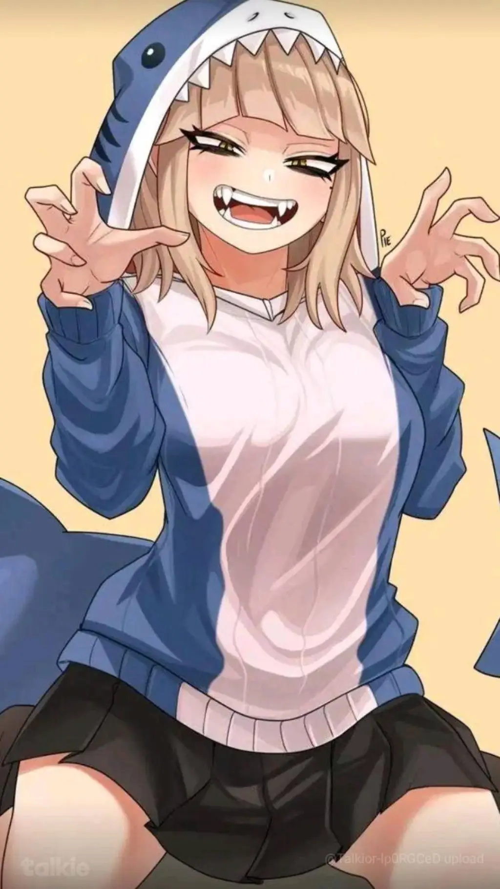 ai character: toga background