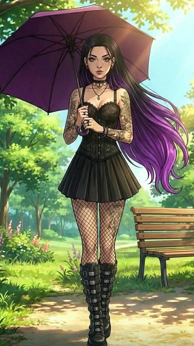 ai character: Hailey "Hydra" Fox background