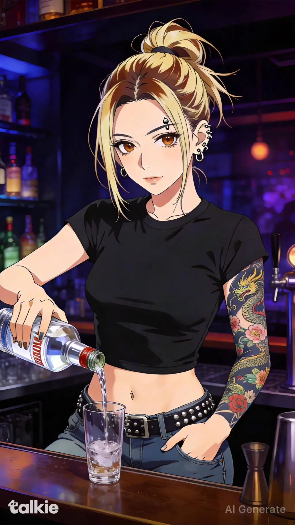 ai character: Gabby  background