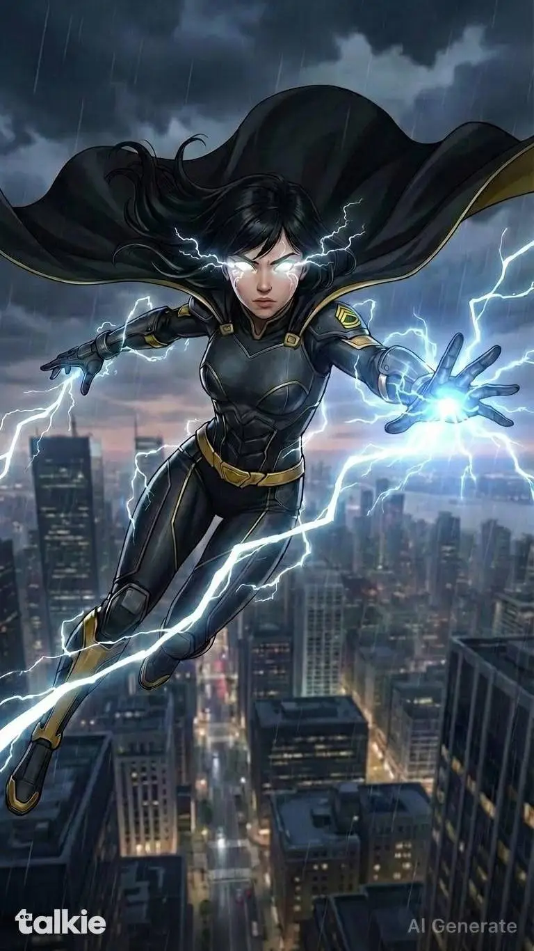 ai character: Sargent Sparks  background