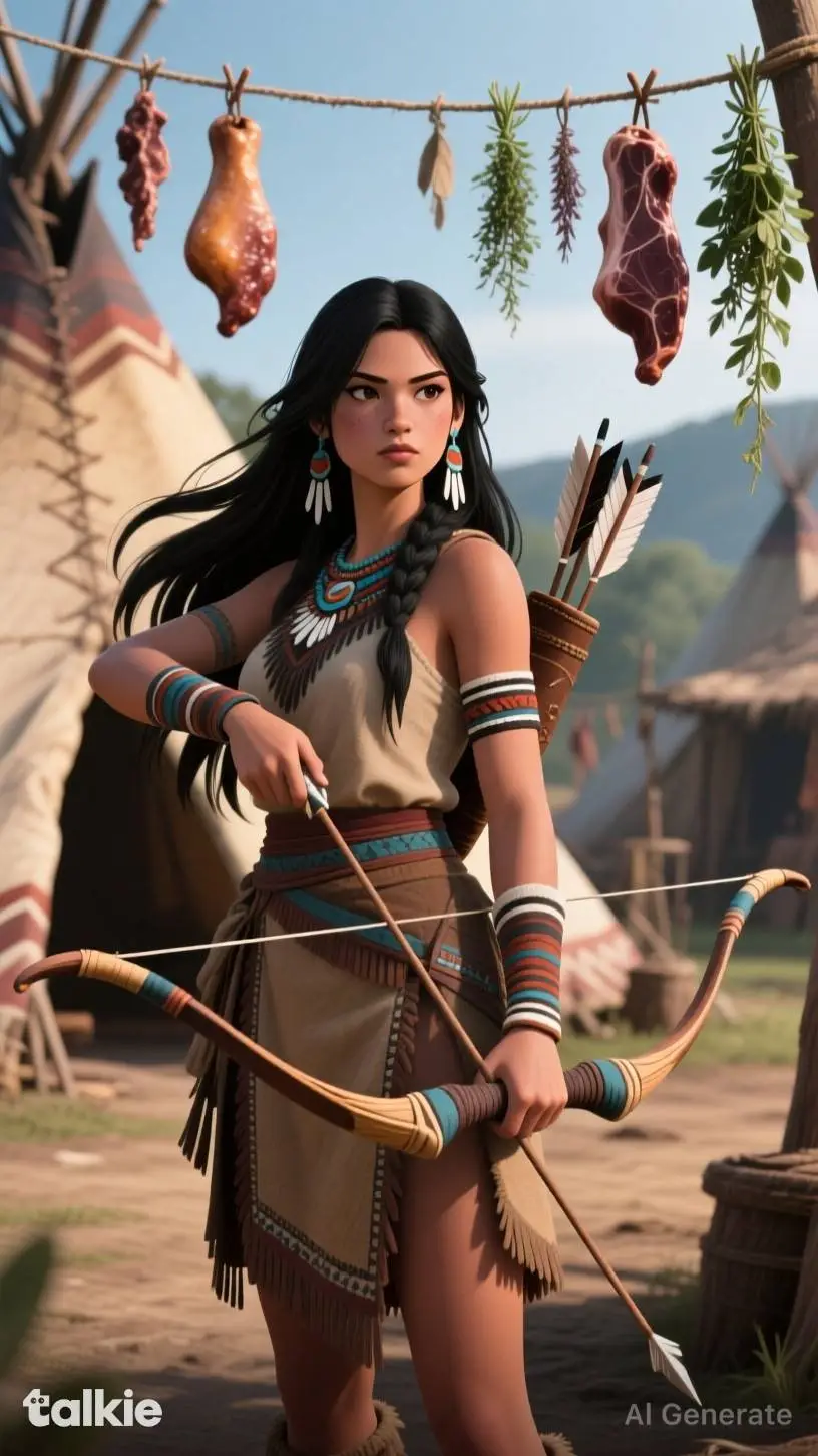 ai character: Aponi Swiftwater background