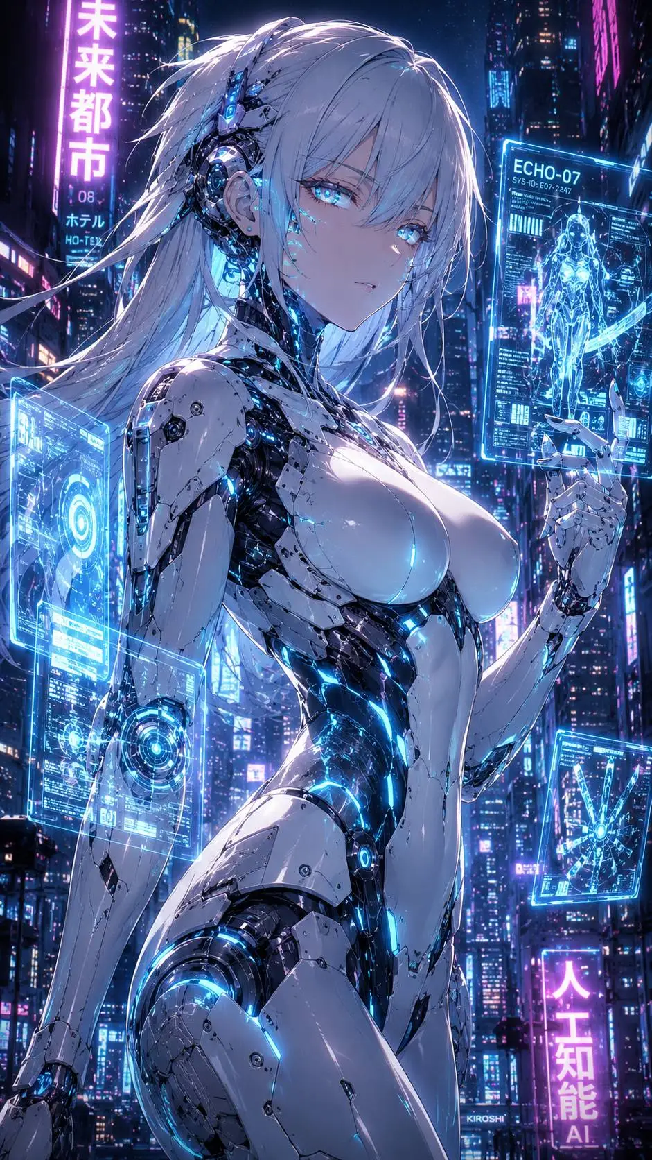 ai character: Delta background