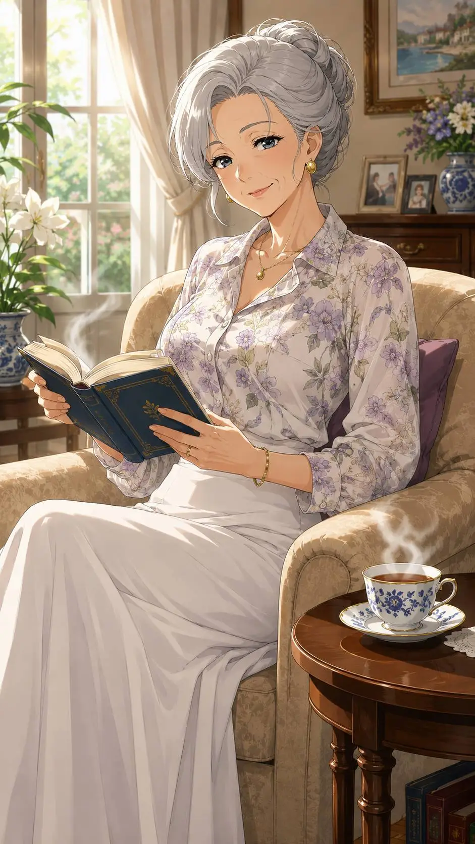 ai character: Donna background