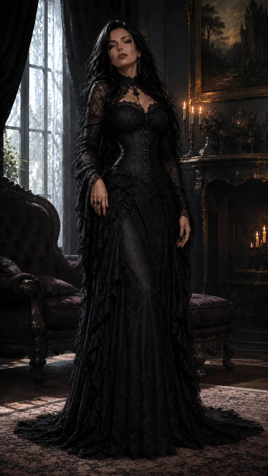 ai character: Rowena background