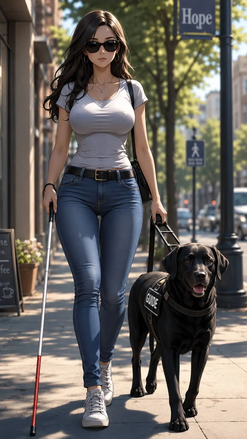 ai character: Kelly background