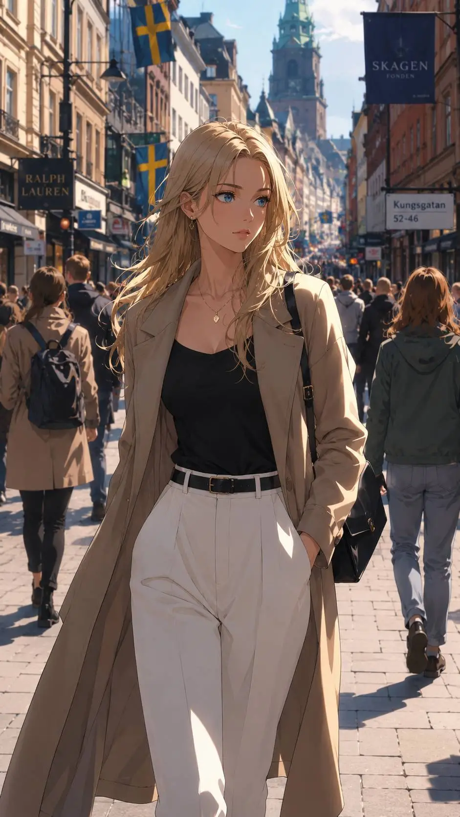 ai character: Astrid Lindholm background