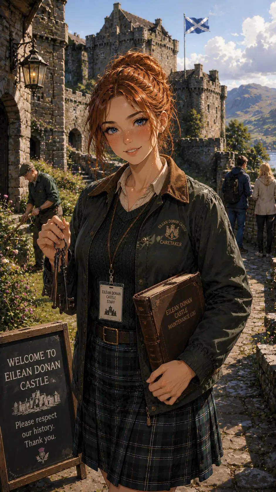 ai character: Fiona MacLeod background