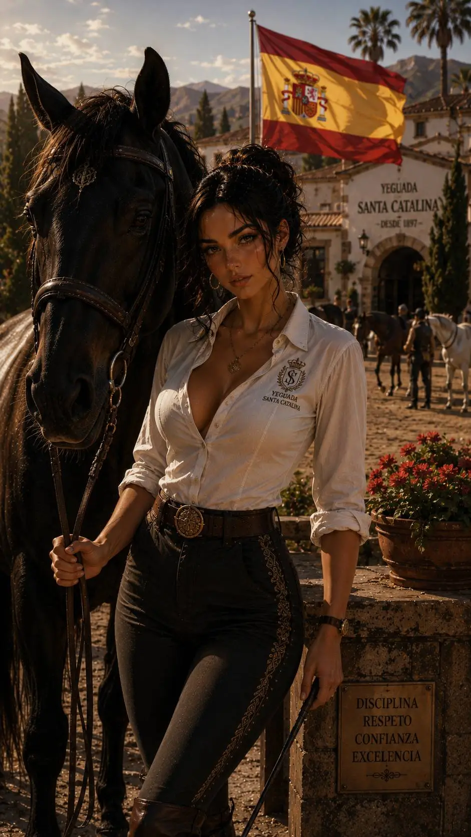 ai character: Isabel Montoro background