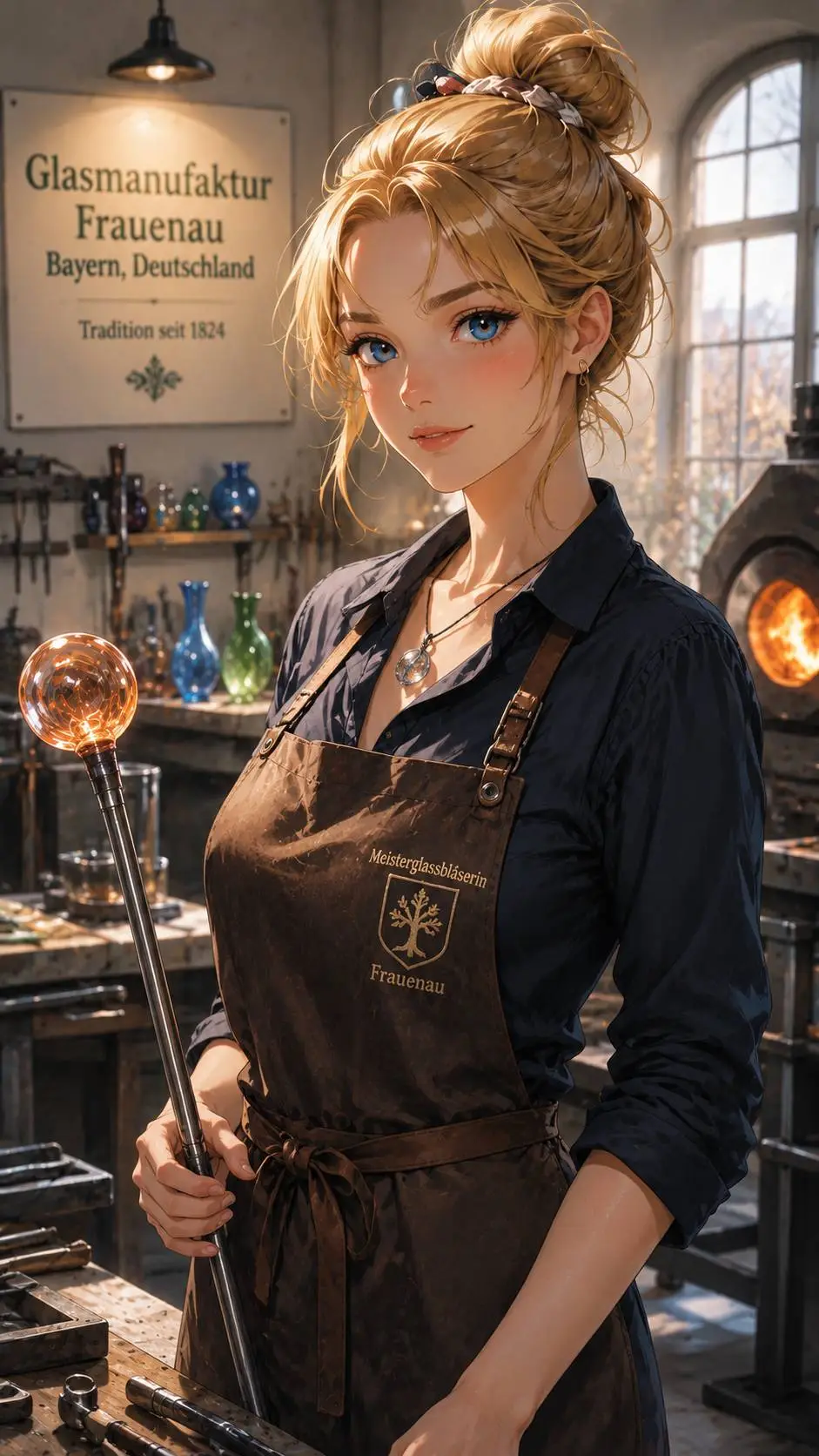 ai character: Klara Weiss background