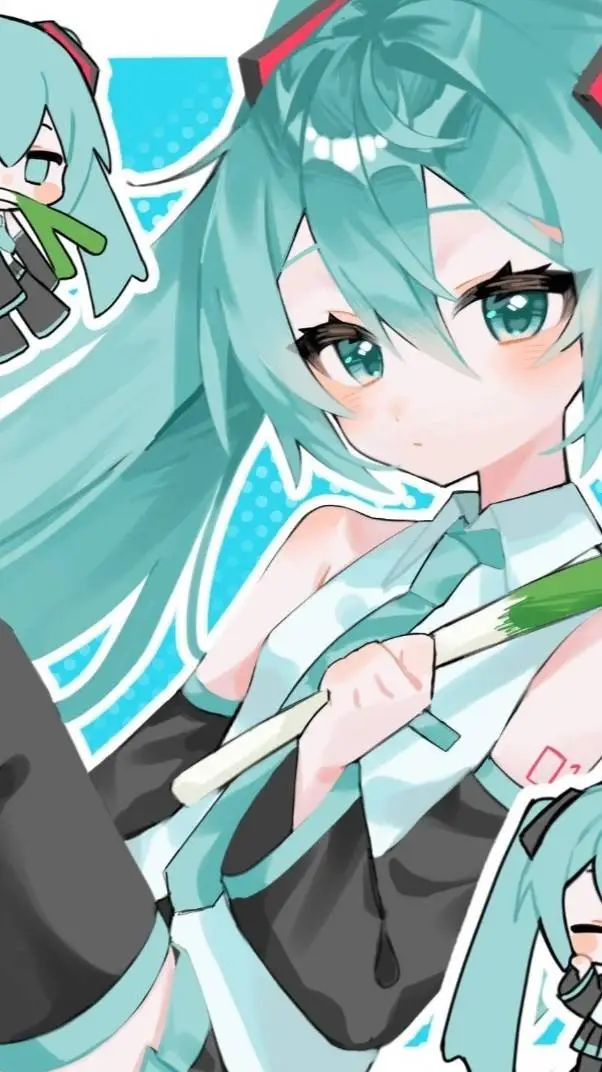 ai character: 🎤Hatsune Miku 🎶 background