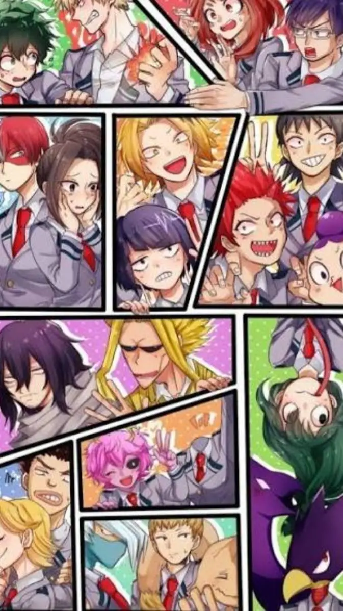 ai character: mha bouteille  background