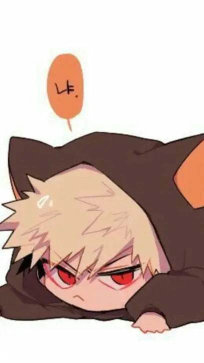 ai character: Bakugo Katsuki background