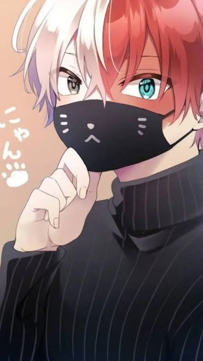 ai character: Shoto Todoroki  background
