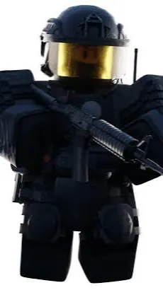 ai character: MTF Guard background