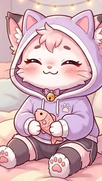 ai character: kinito pet heat  background