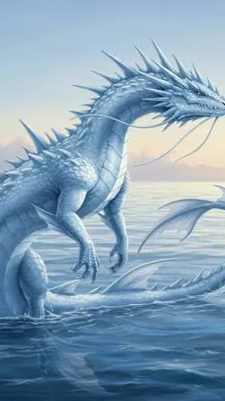 ai character: Ice fang~~~ background