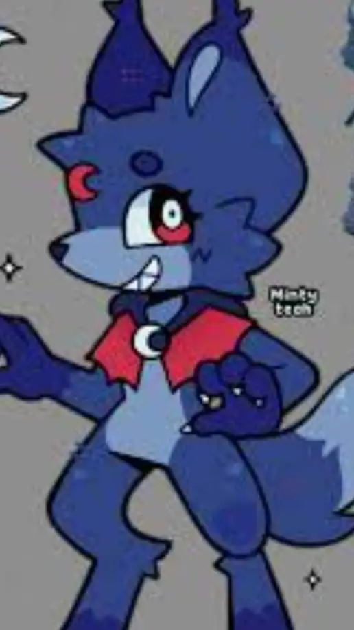 ai character: 🌙eclipse🐺 background