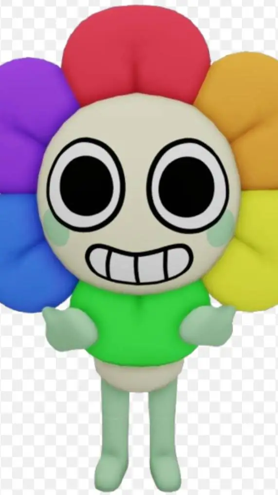 ai character: dandy🌈 background