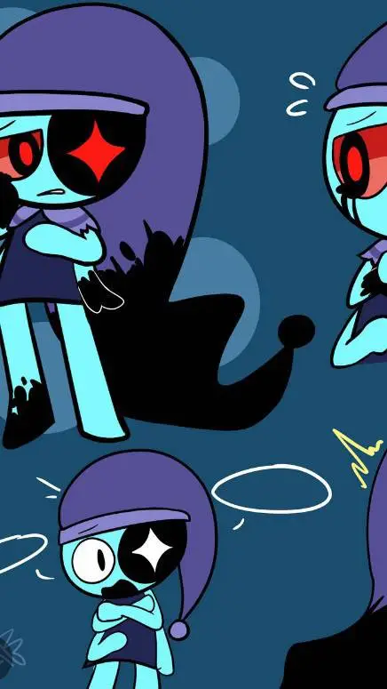 ai character: twisted astro background