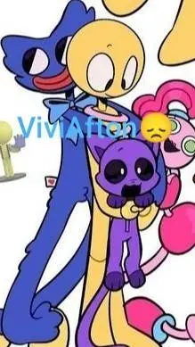 ai character: Poppy Playtime background