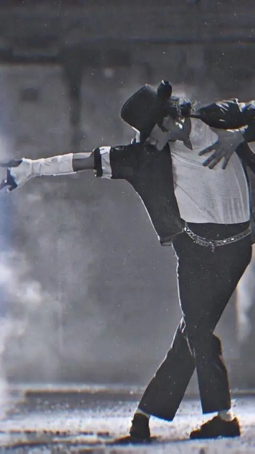 ai character: Michael Jackson  background