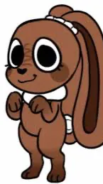 ai character: Fuzzy cute background