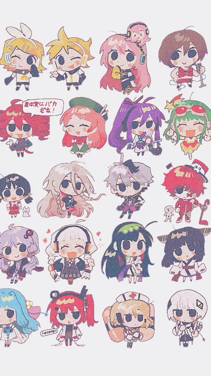 ai character: Vocaloid school!☆ background