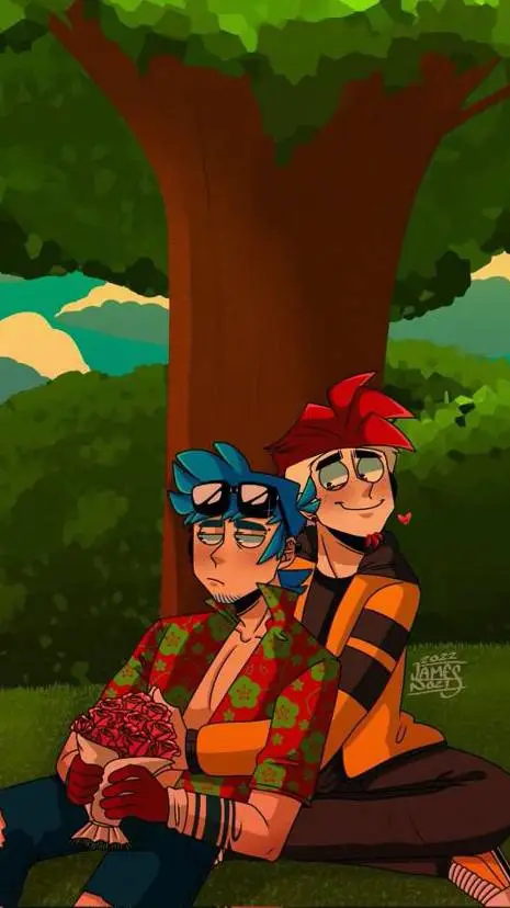 ai character: RIUS X TIMBA💘 background