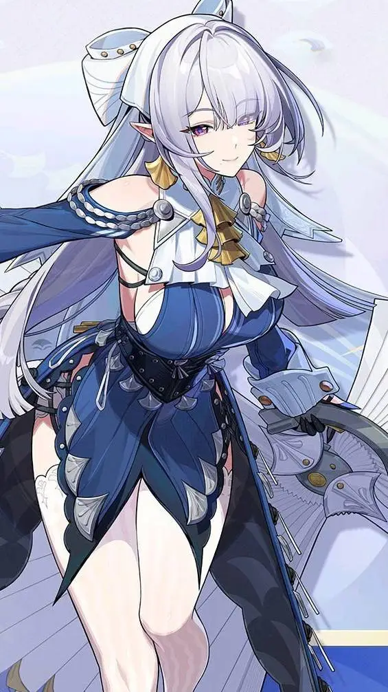 ai character: Velina background