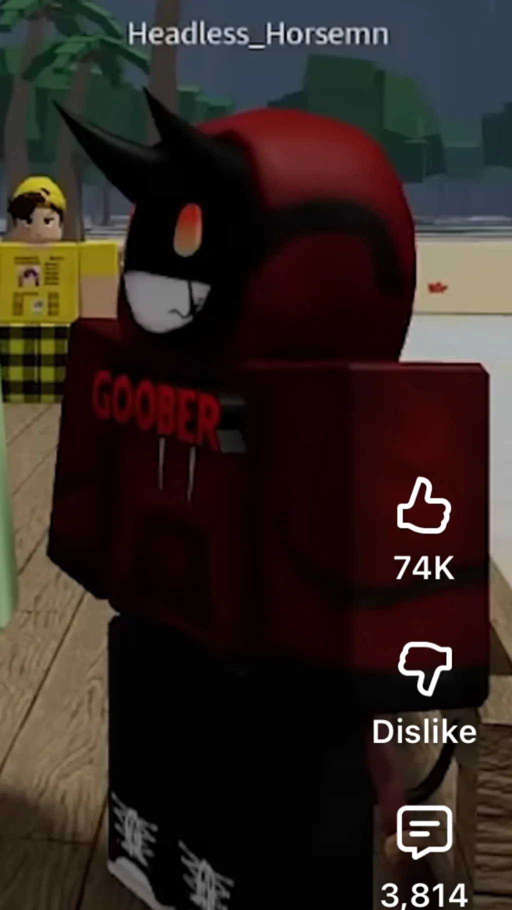 ai character: Read coms goobers! background