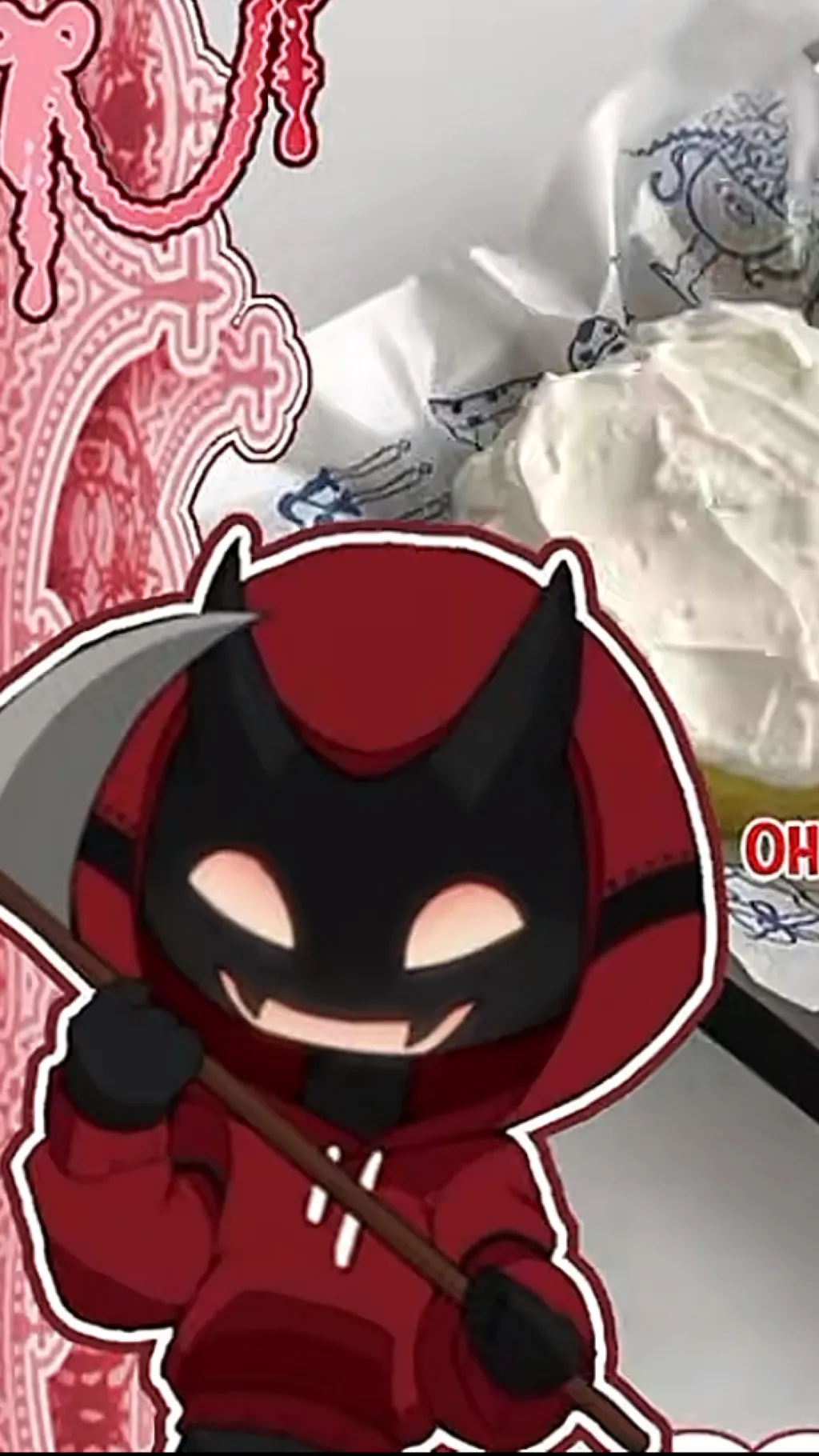 ai character: Goobers surviving. background