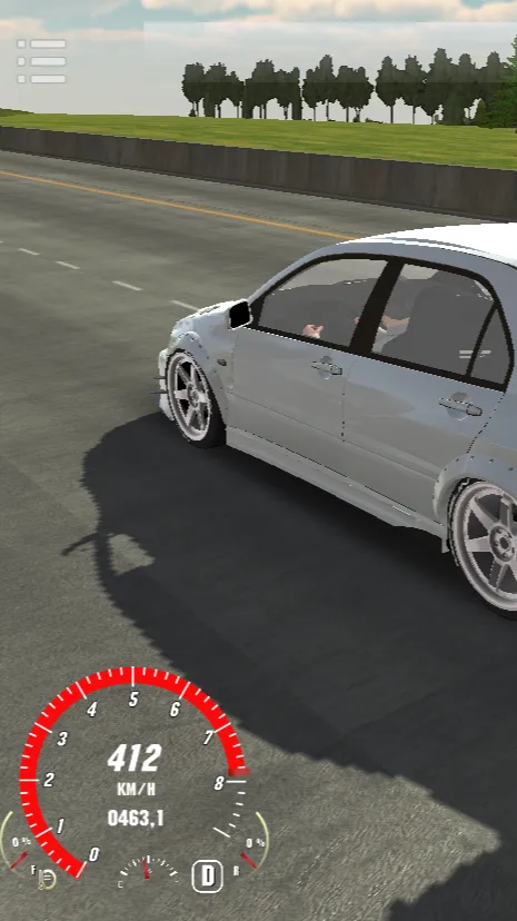 ai character: Mitsubishi evo 9 background
